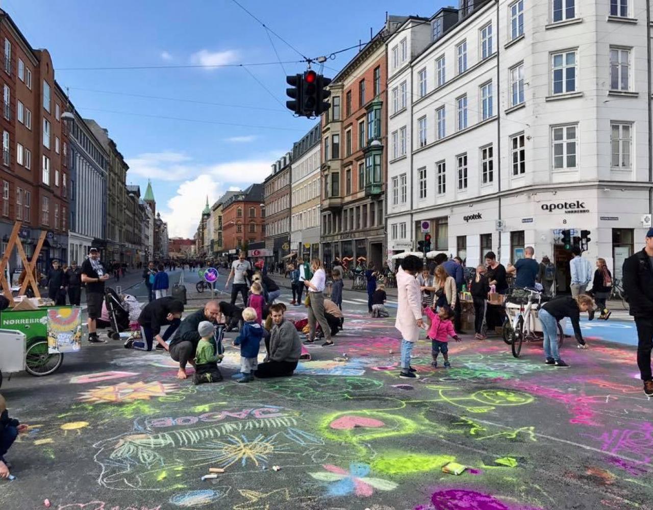 bilfri søndag nørrebrogade