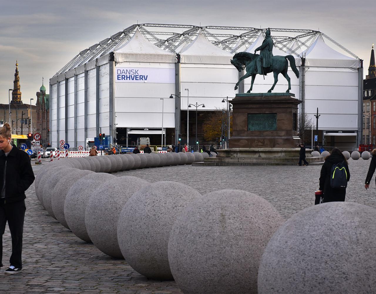 børsen pakket ind
