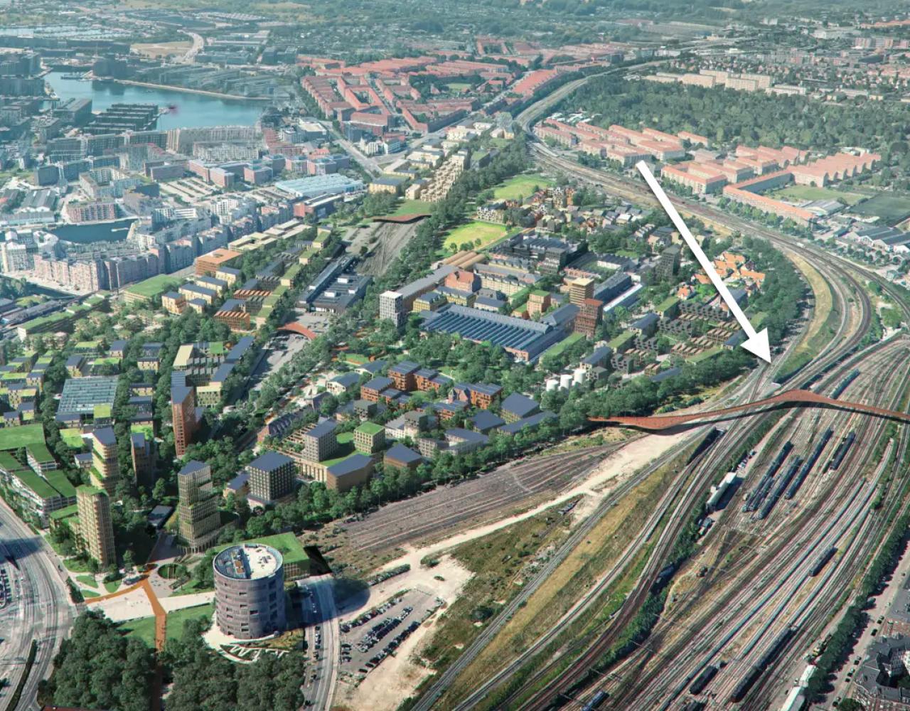 Bro til Jernbanebyen