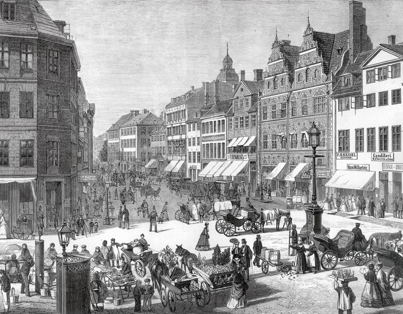 Amagertorv ca 1860