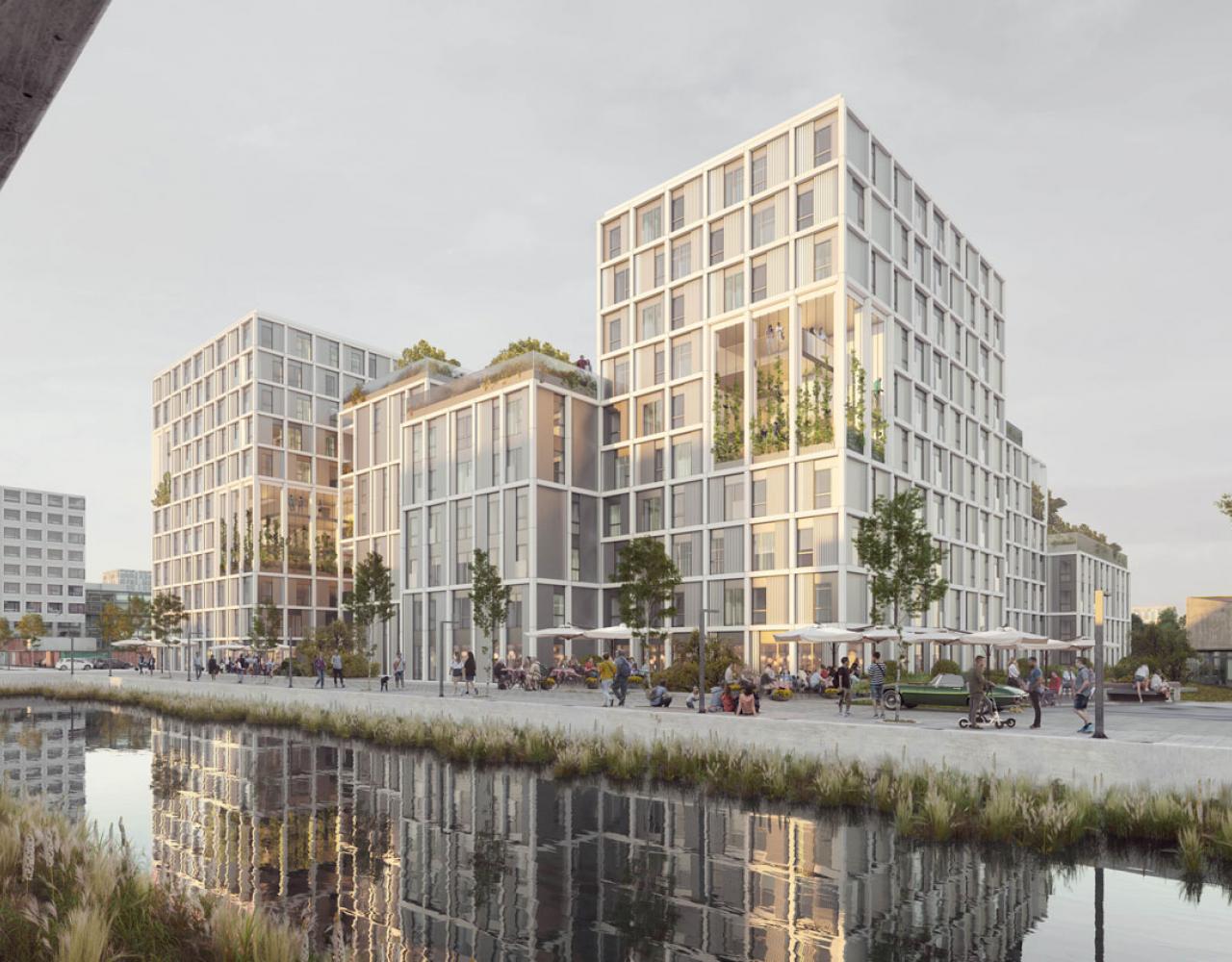 Cobe Ørestad visualisering