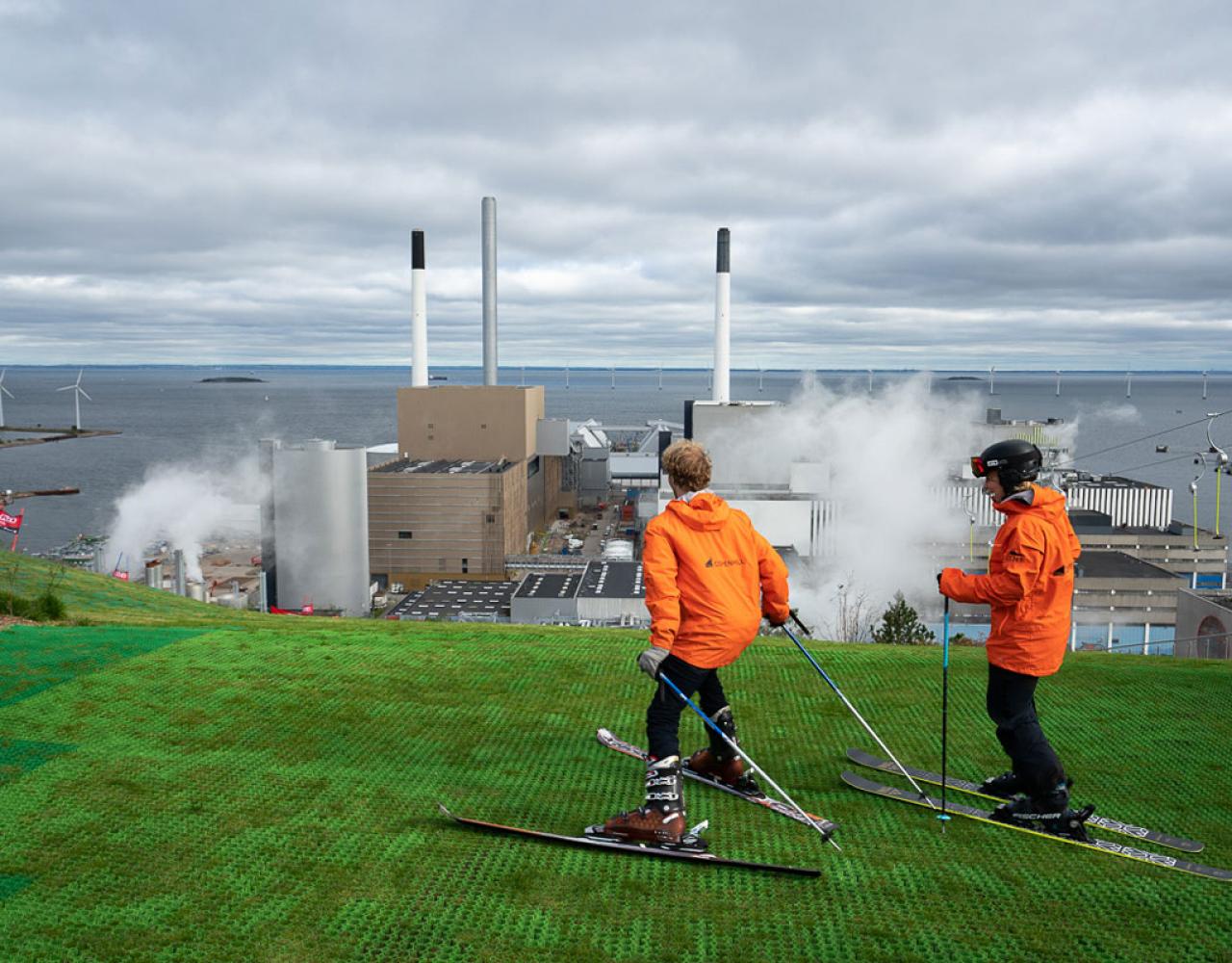 Copenhill Amager Bakke udsigt toppen