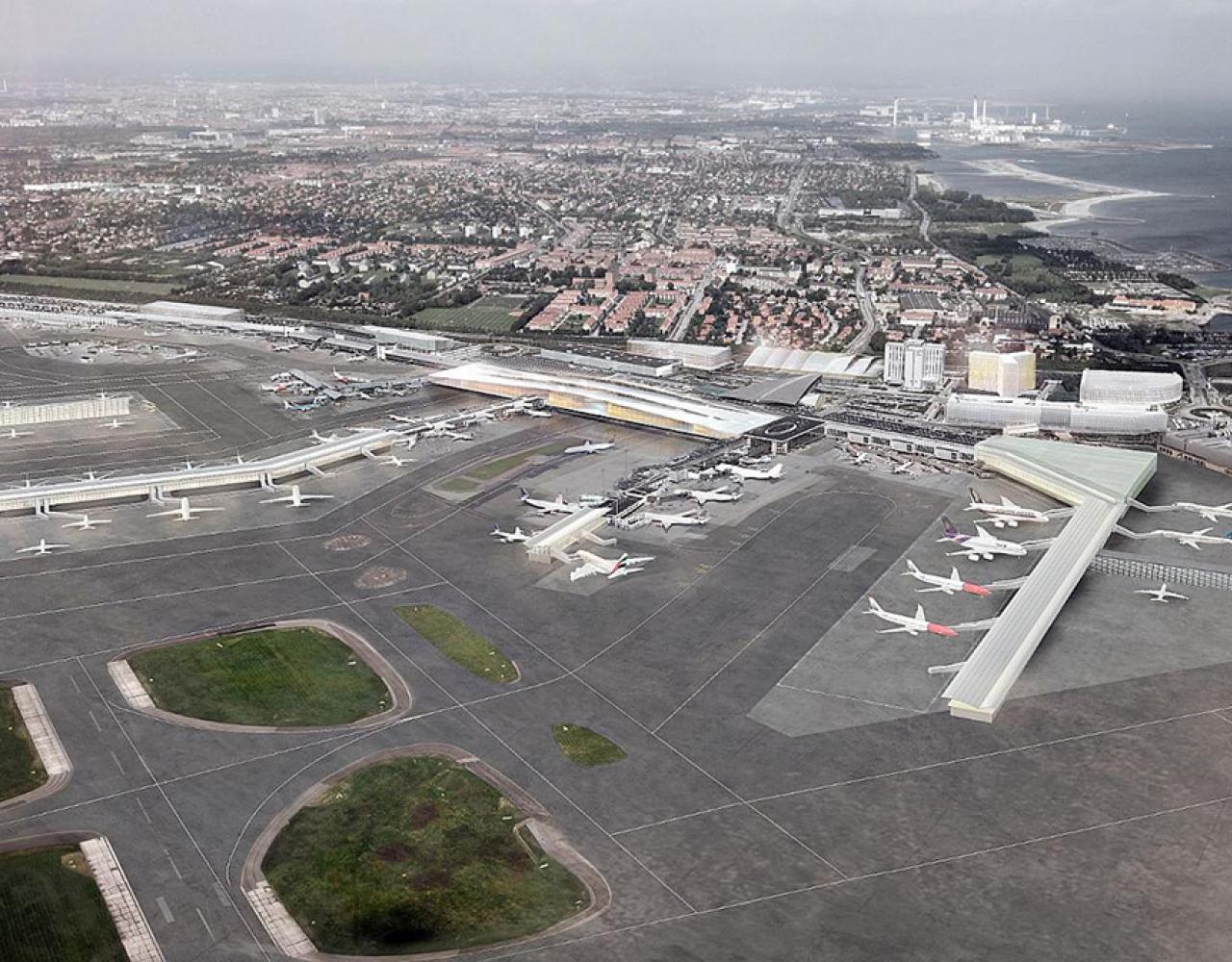 Københavns lufthavn udvidet