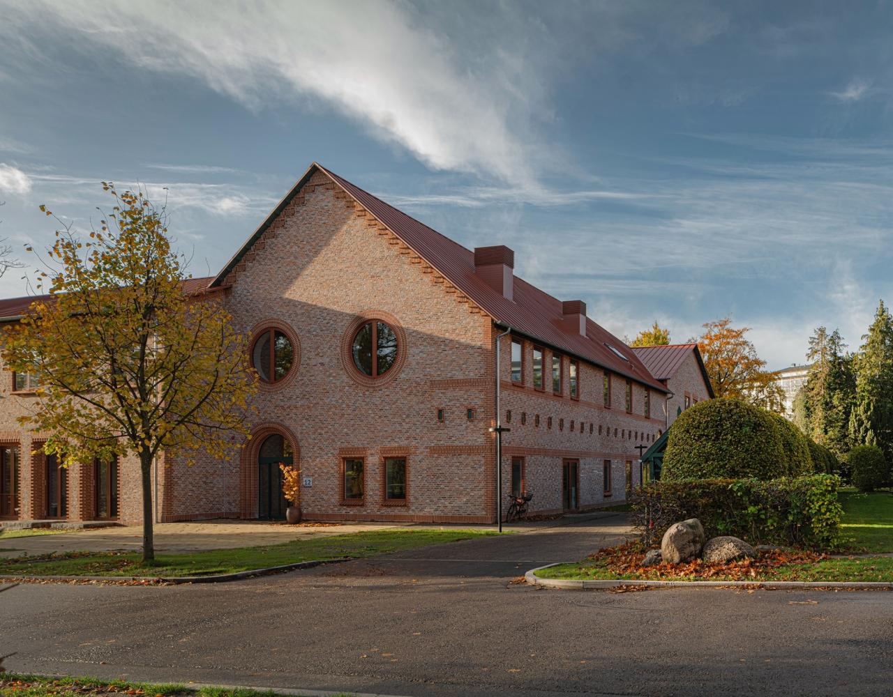 fælleshuset, bispebjerg, mursten