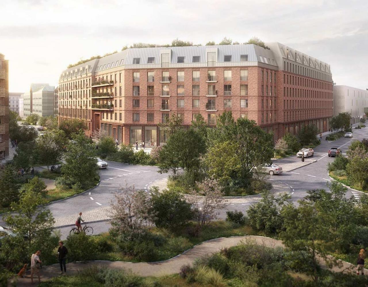 Nybyggeri fra Skt. Kjelds Plads