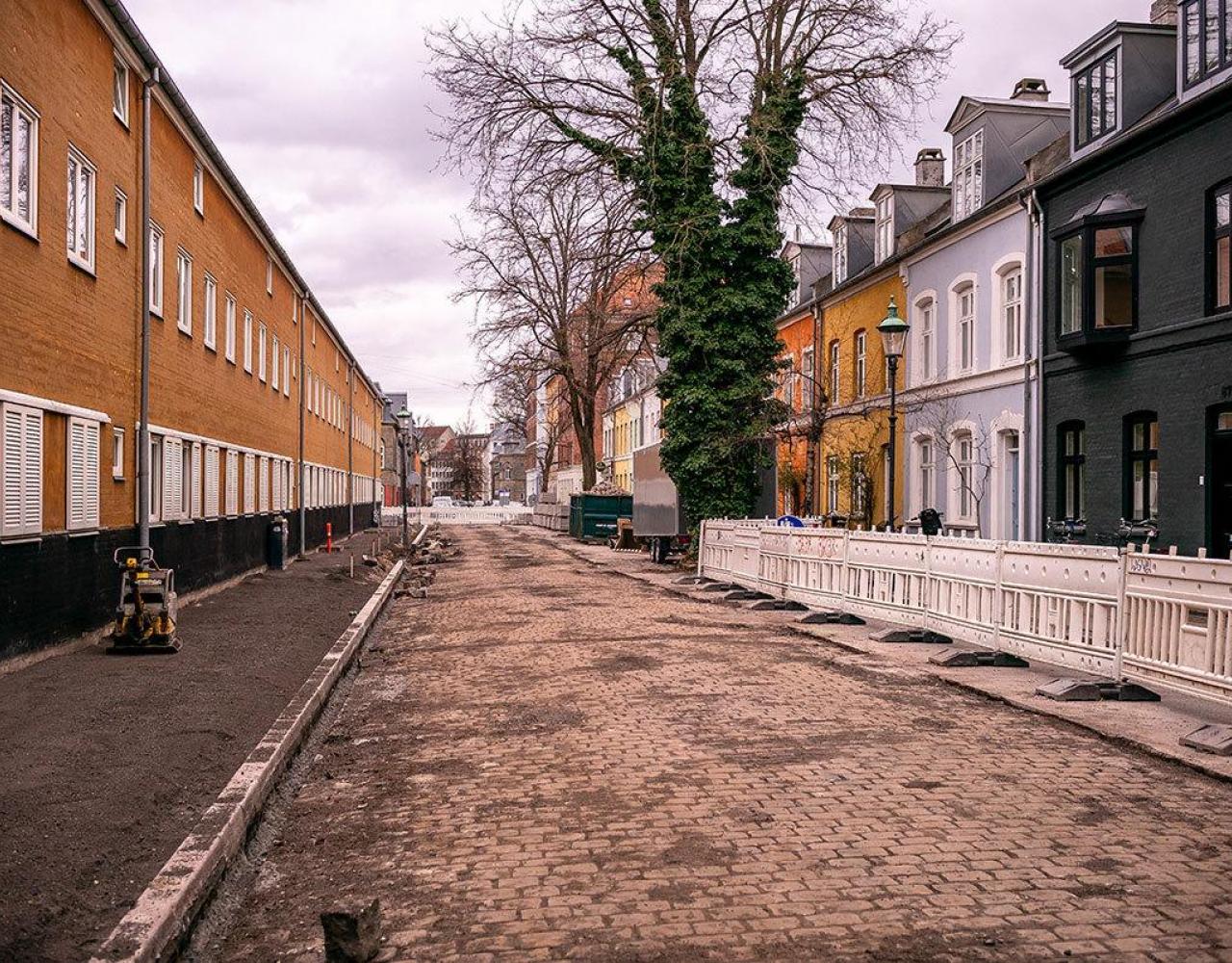 Gernersgade, brosten, renovering