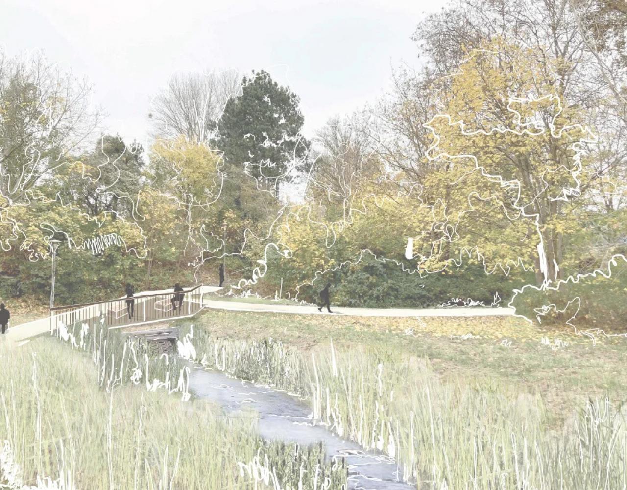 Vision for åen I Grøndalspark