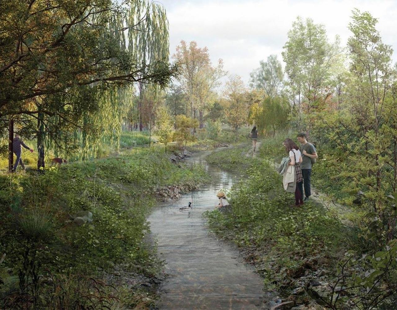 harrestrup å, vigerlevparken, fremtid