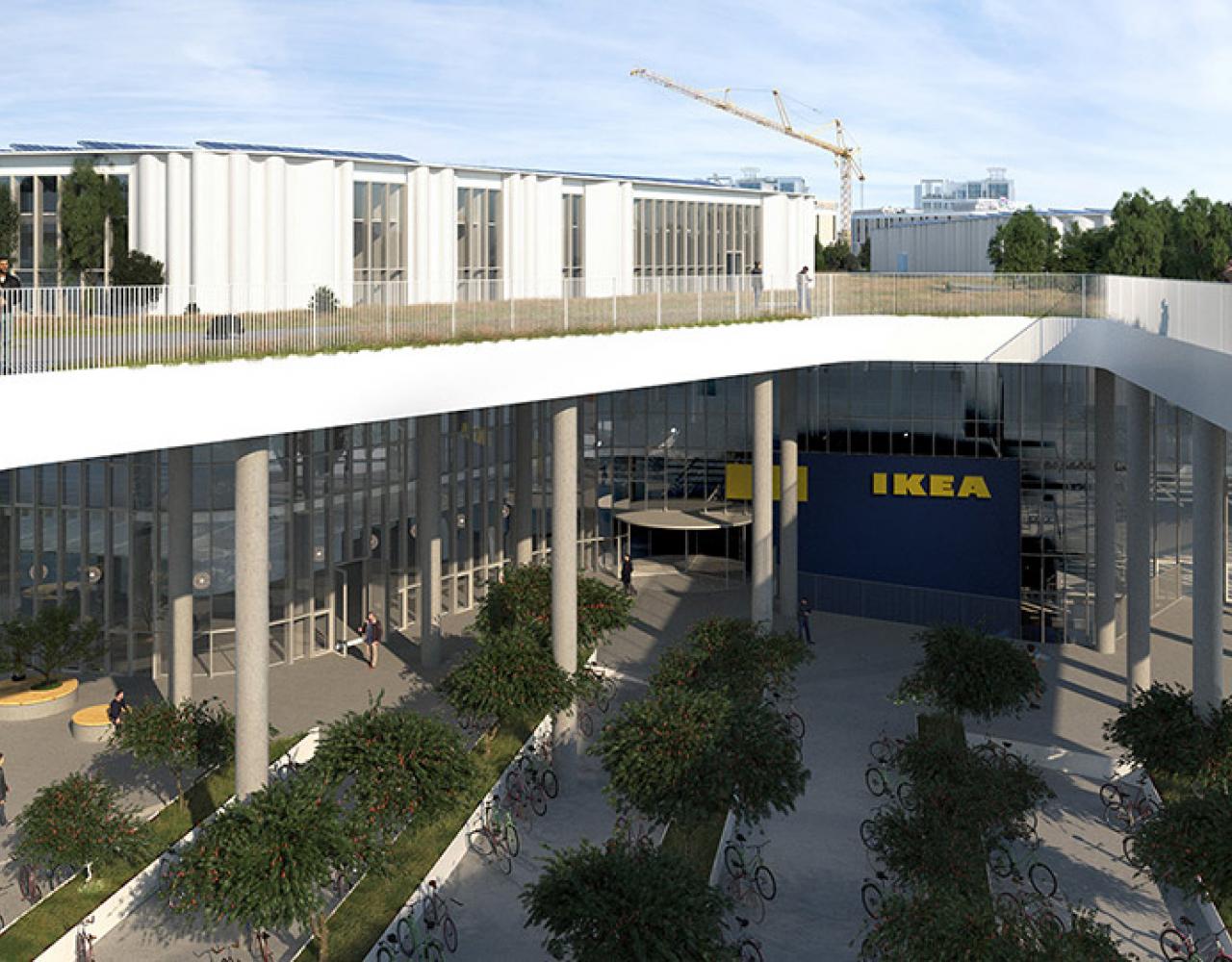 Den endelige lokalplan for Ikea City