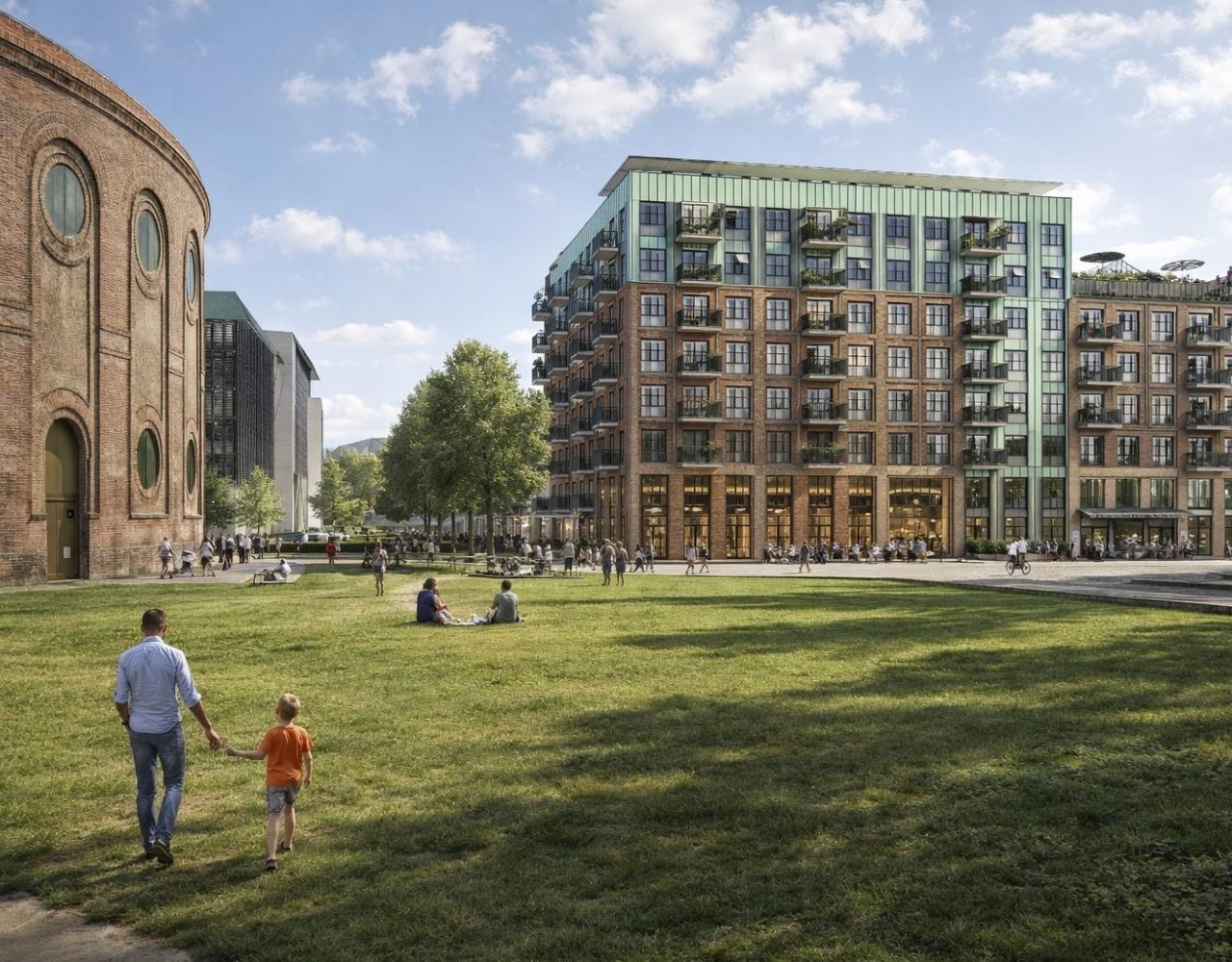 nybyggeri, boliger, ERIK Arkitekter, Østre Gasværk