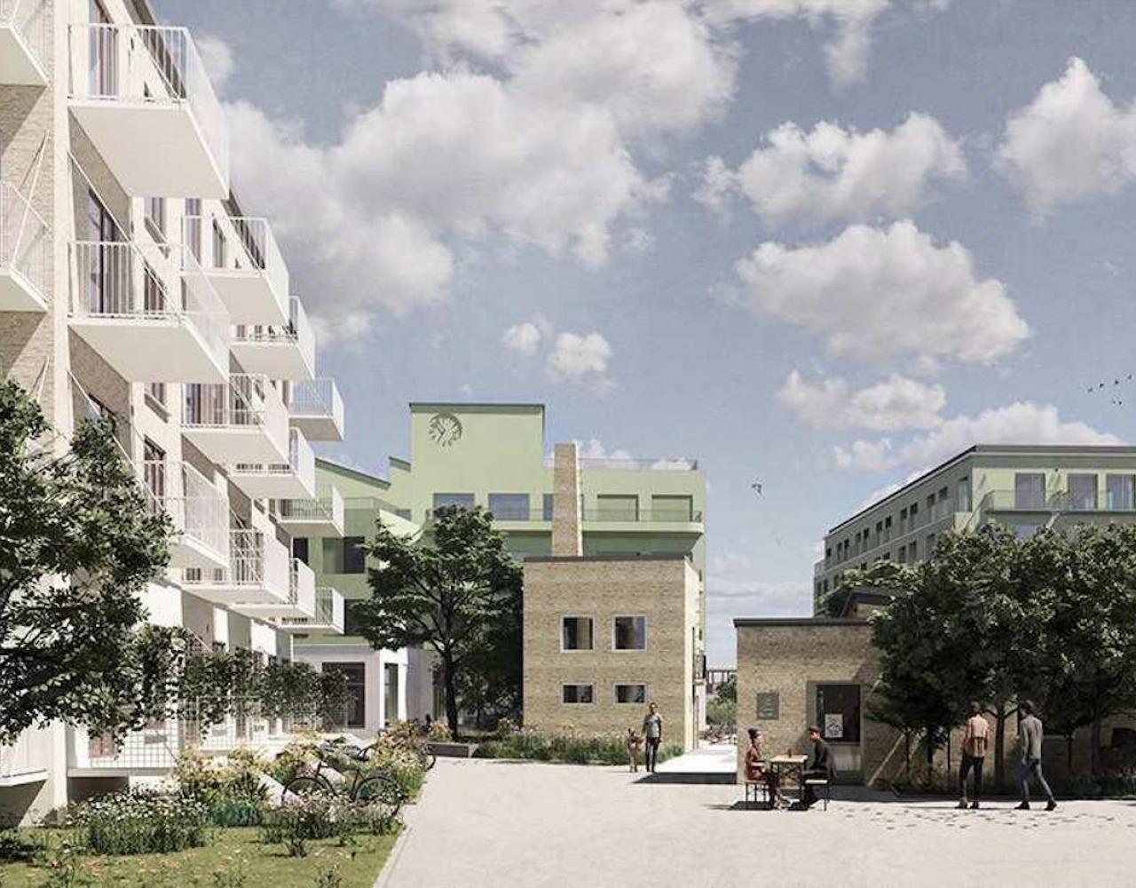 Jorisvej central plads