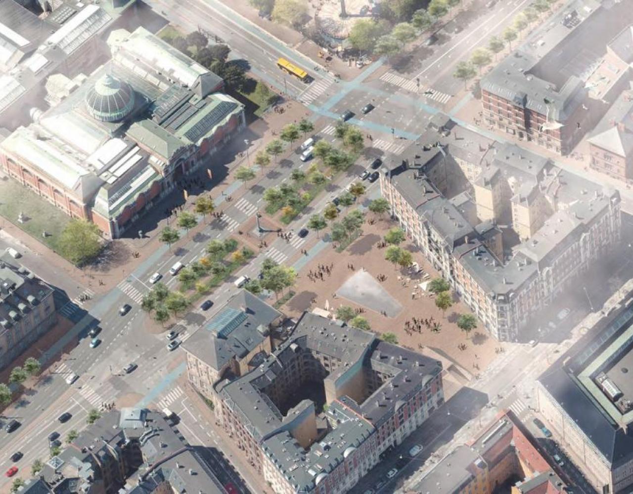 Københavns Boulevard, biltrafik, 