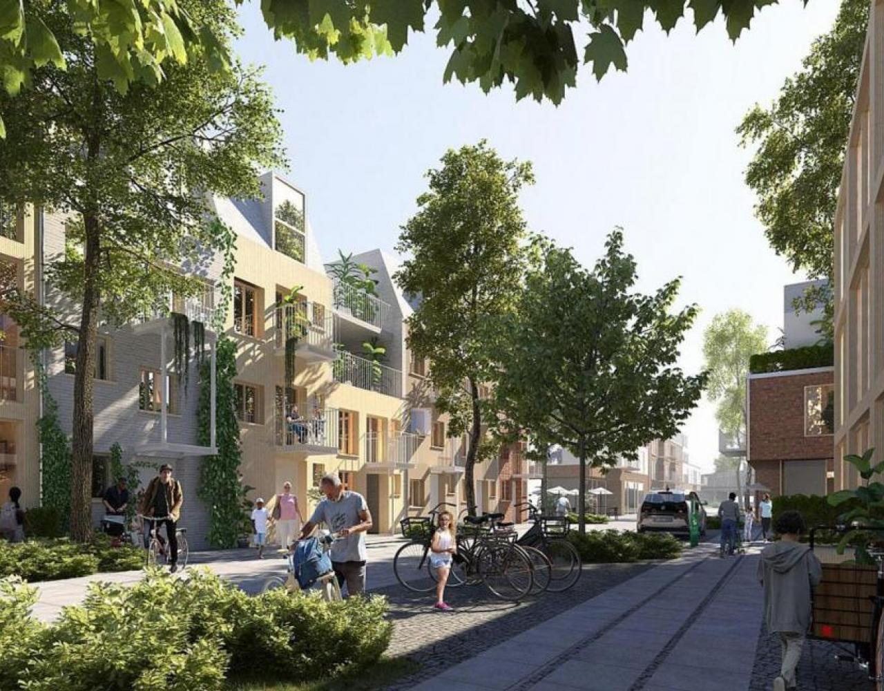 M5, Kløverparken, nyt boligområde