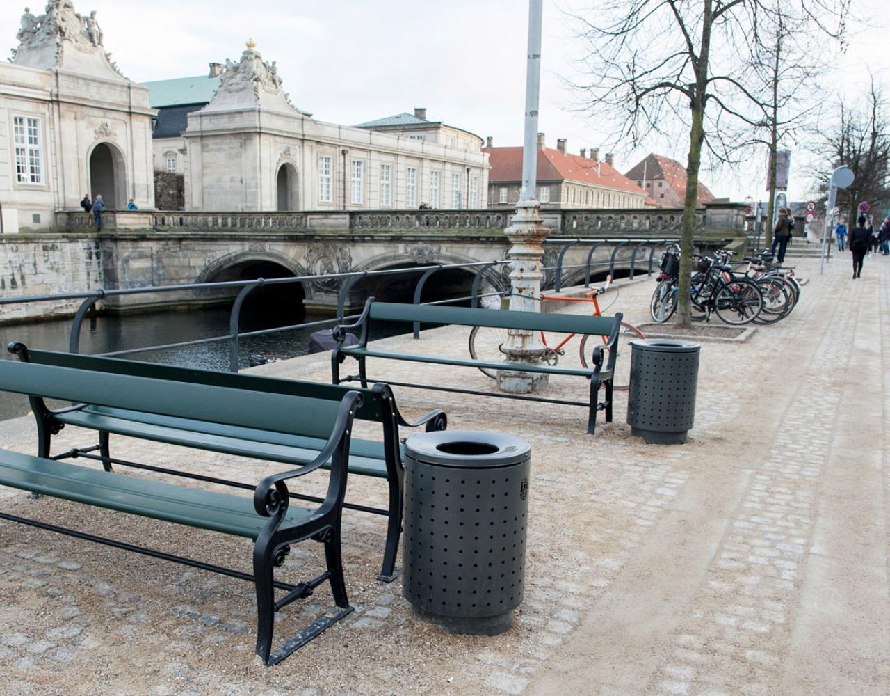 Københavnerbænken Frederiksholms Kanal