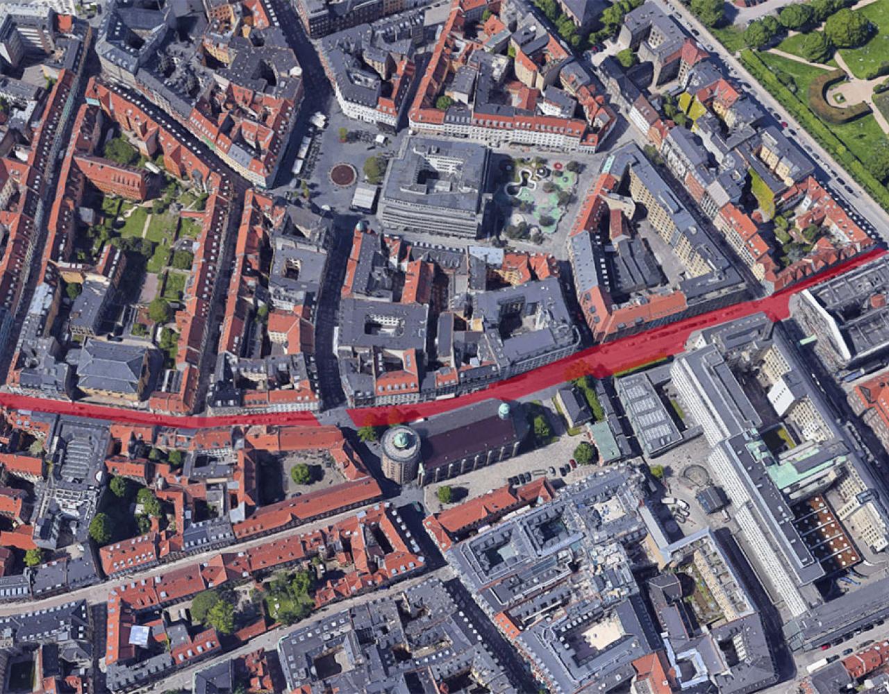 krystalgade landemærket