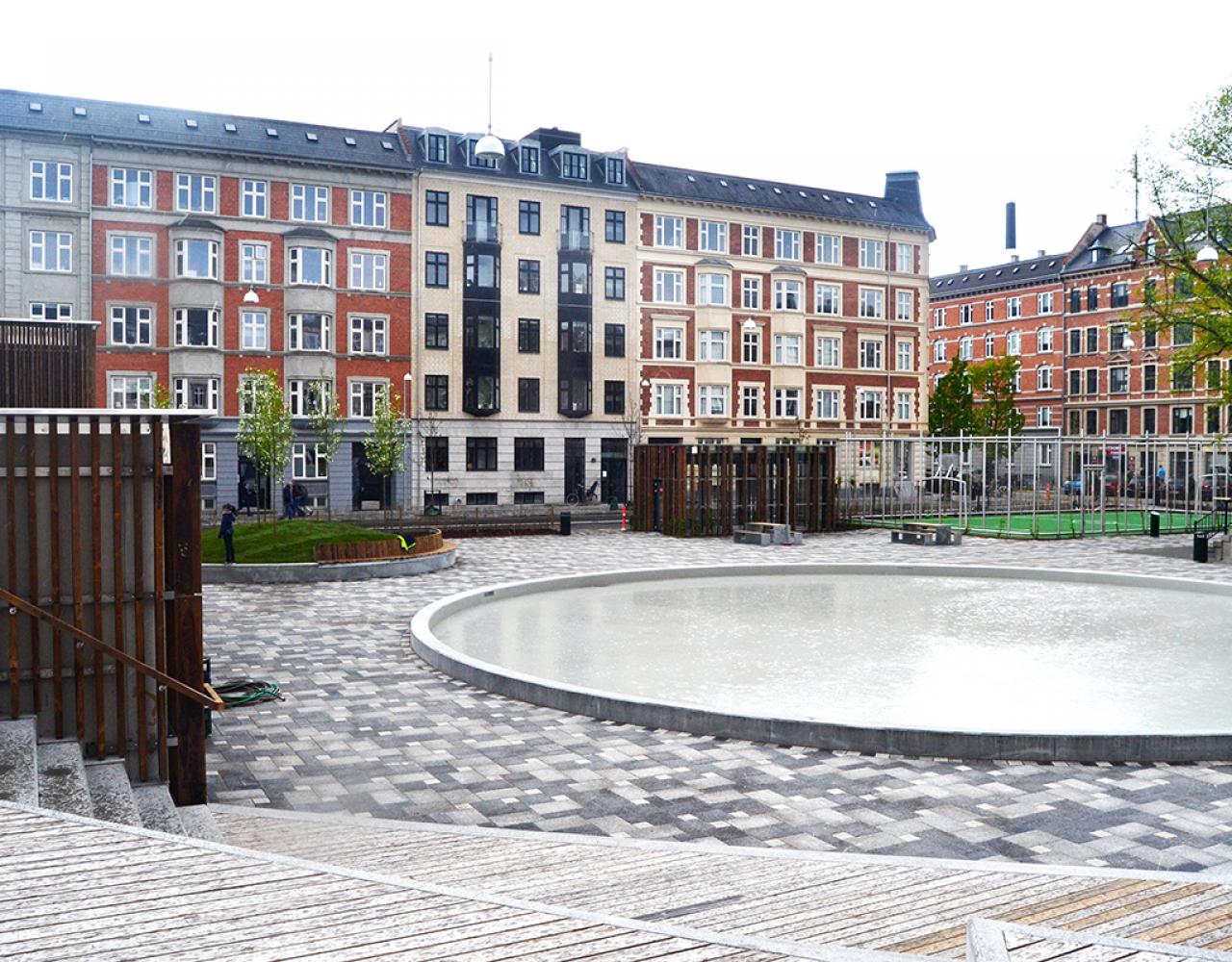 langelands plads skybrudsplads