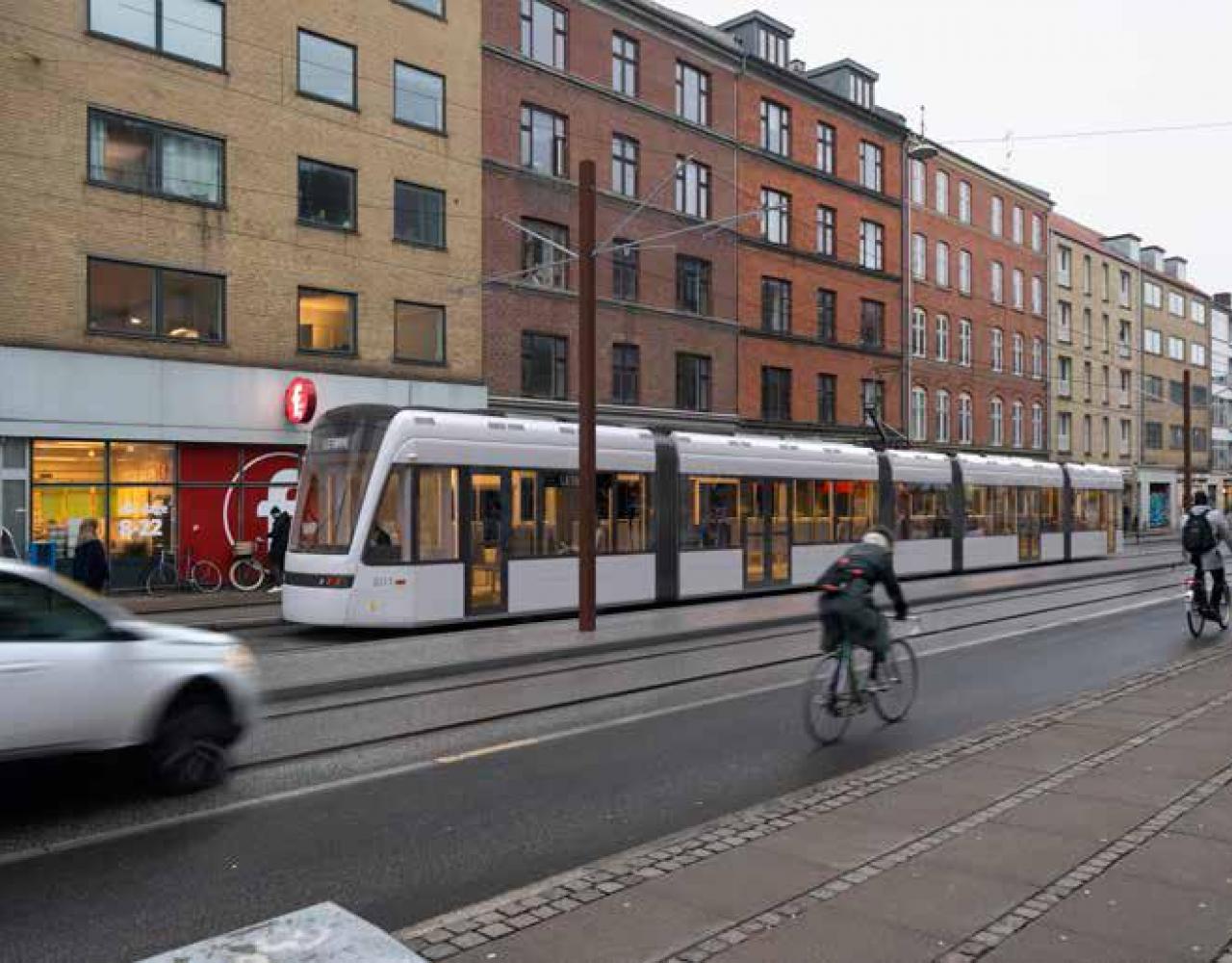 visualisering af letbane på Frederikssundsvej