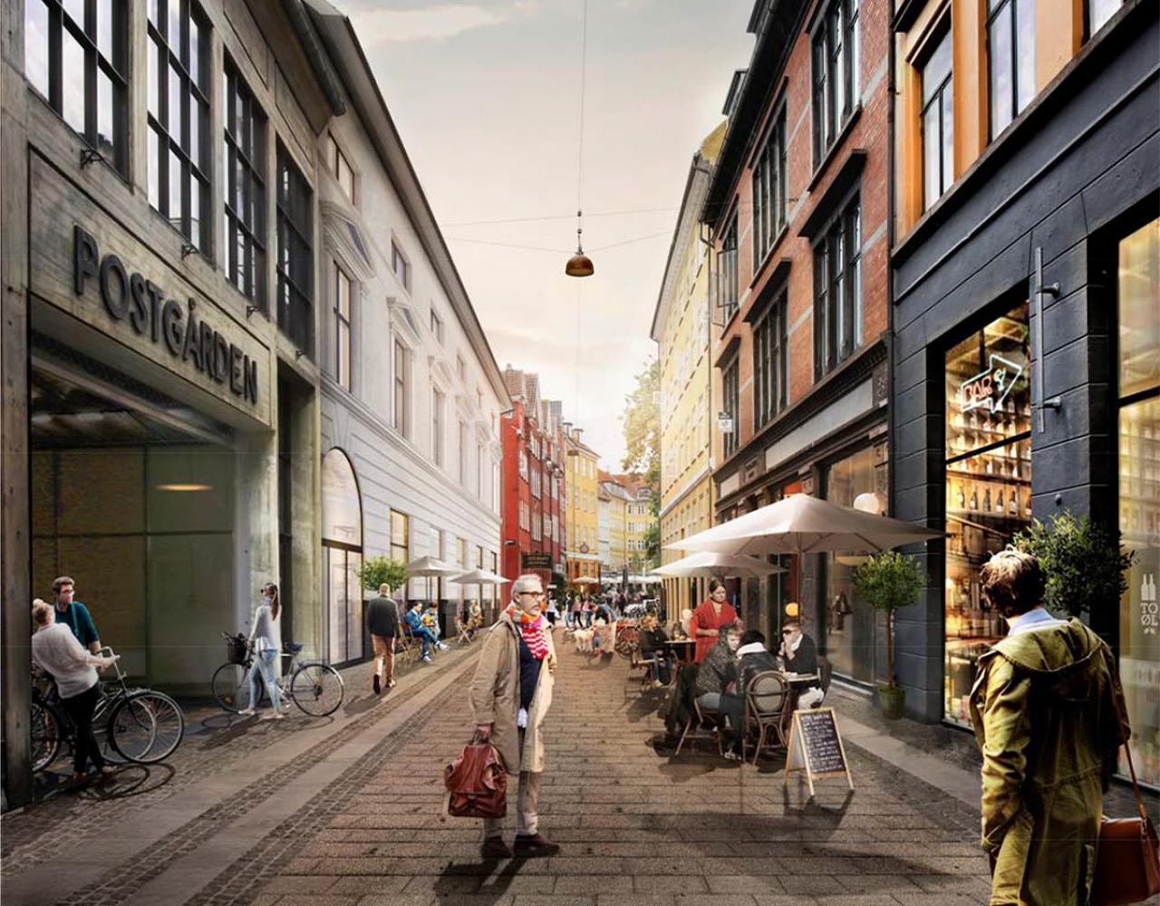 løvstræde som gågade