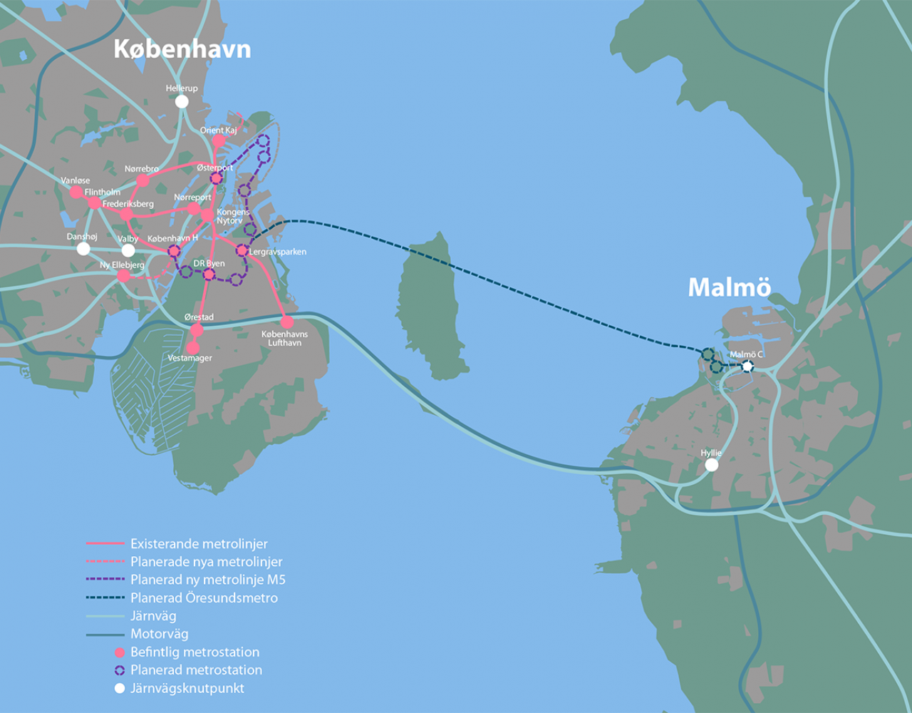 kort øresundsmetro