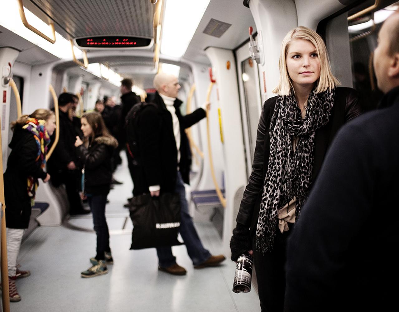 københavns metro passagerer