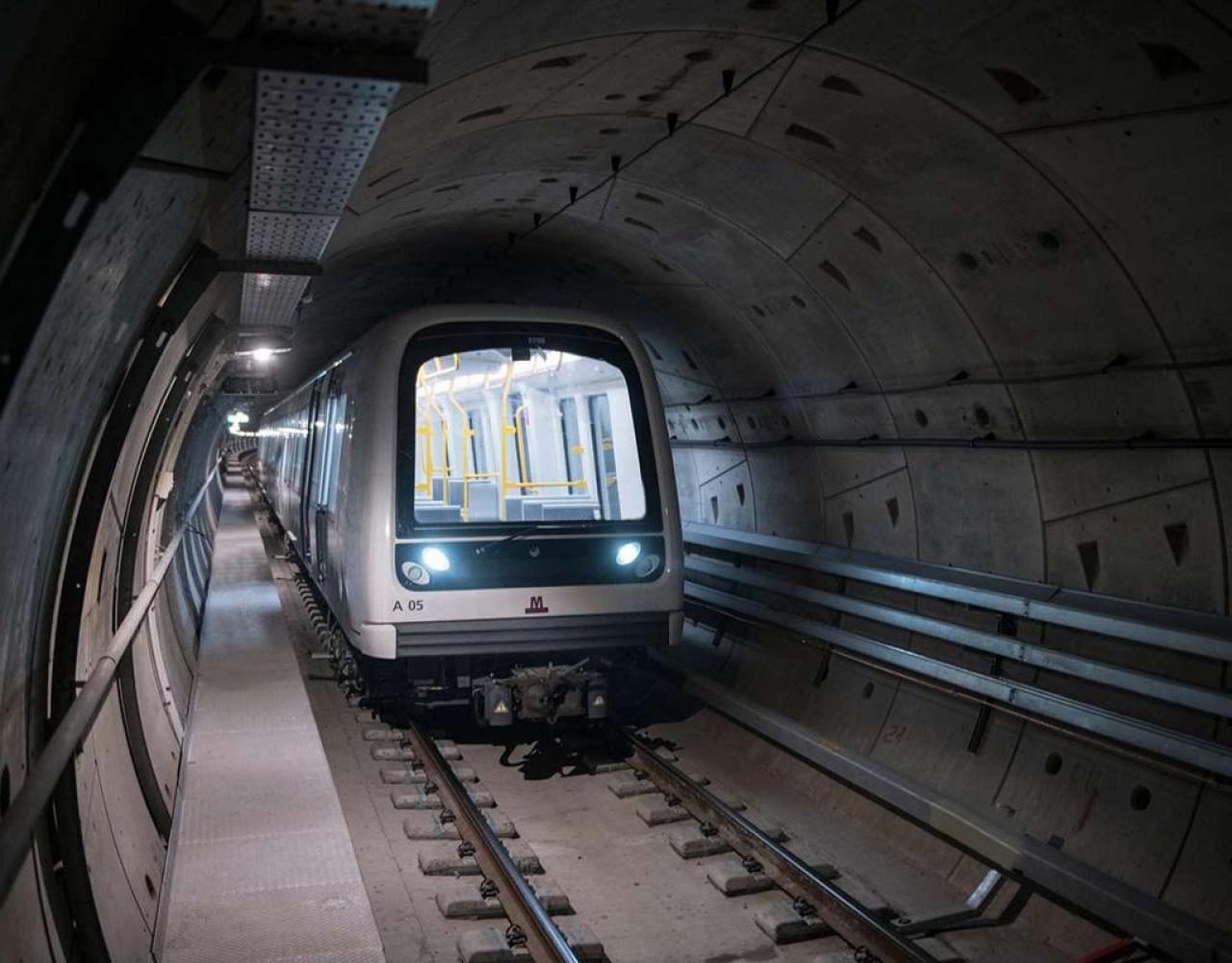 metro, tog, spor