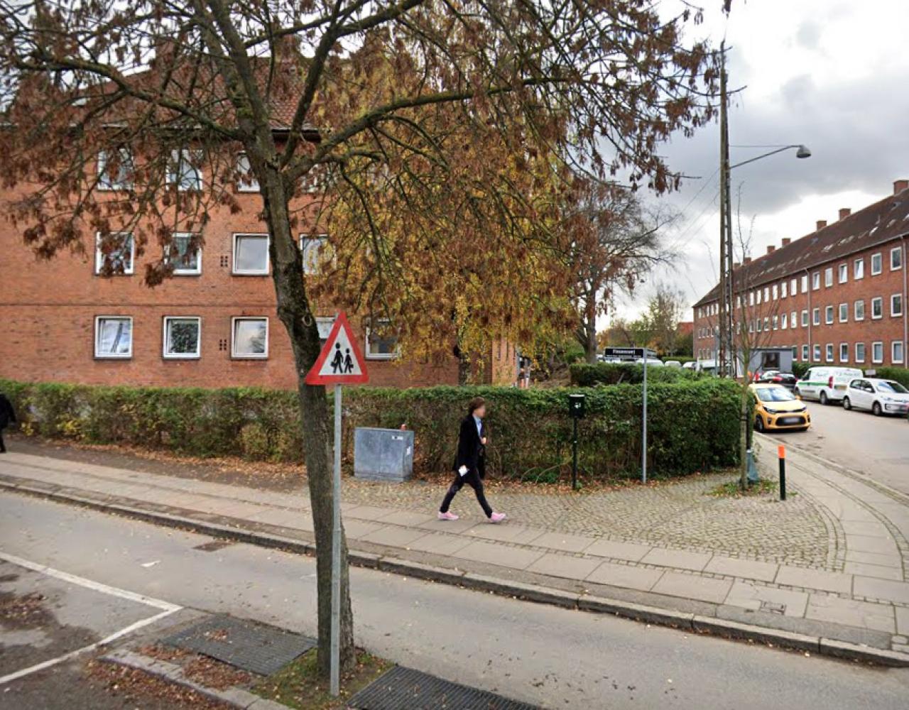 finsensvej, gade, efterår
