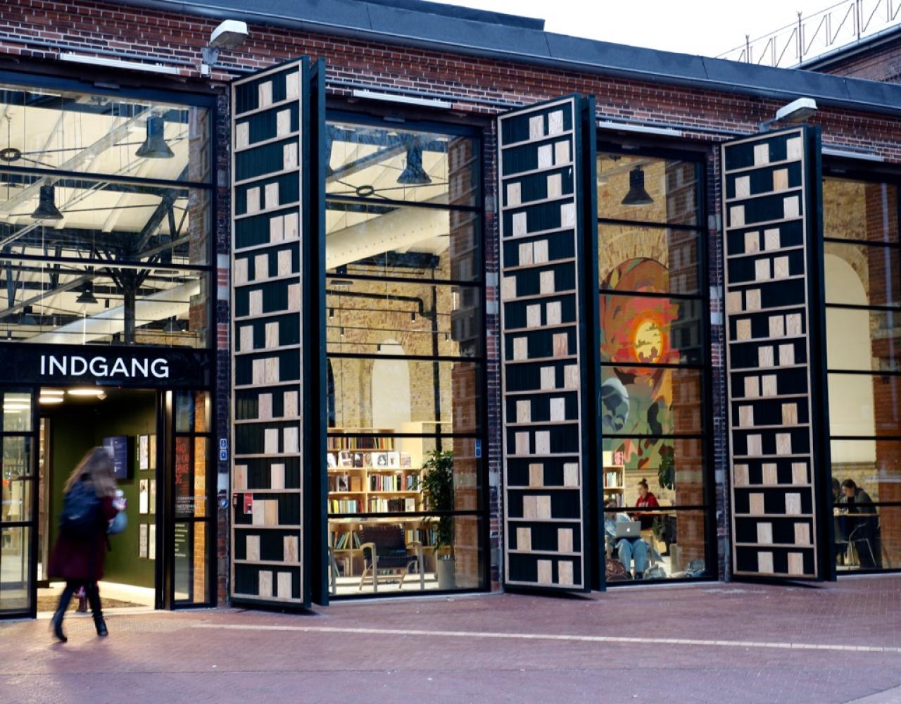 nørrebro bibliotek indgang