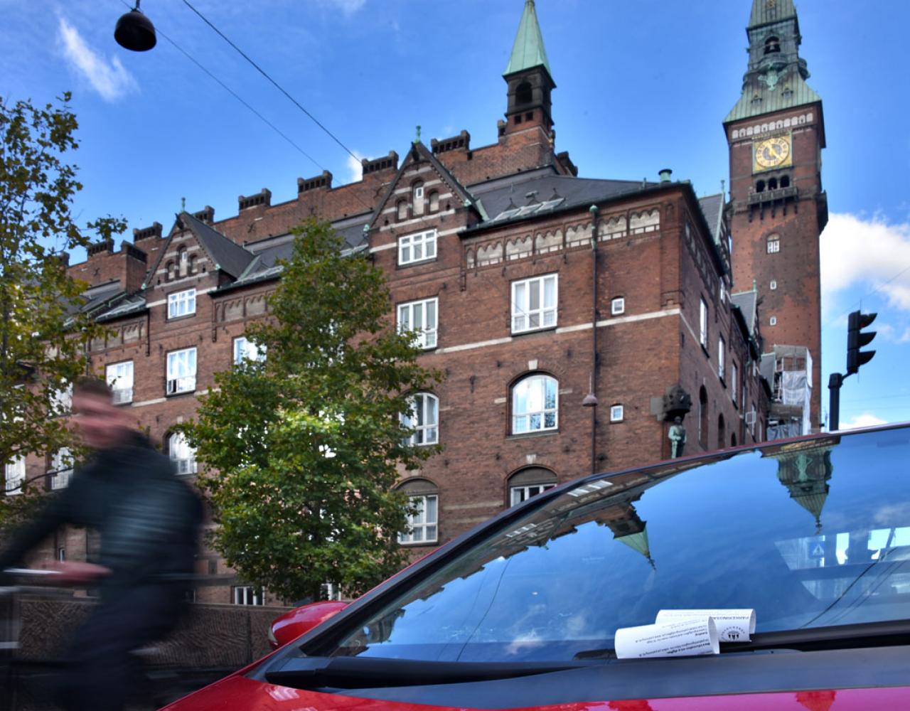 parkering bøde rådhuset københavn