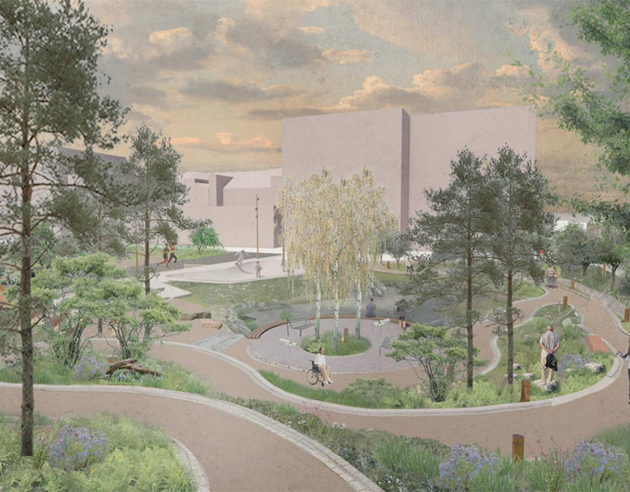 Rolighedsvej Campus park