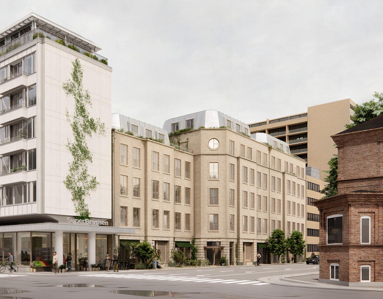 Platanvej, Vesterbrogade, nybyggeri, boliger