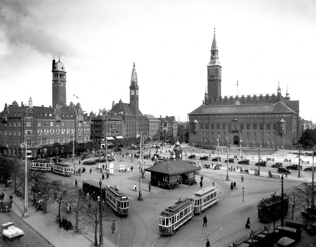 Rådhuspladsen København 1930