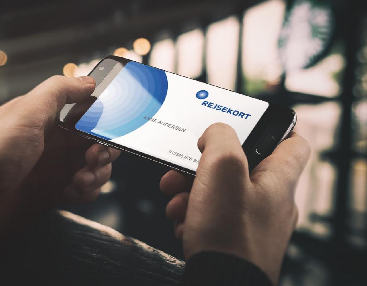 rejsekort, mobil, app