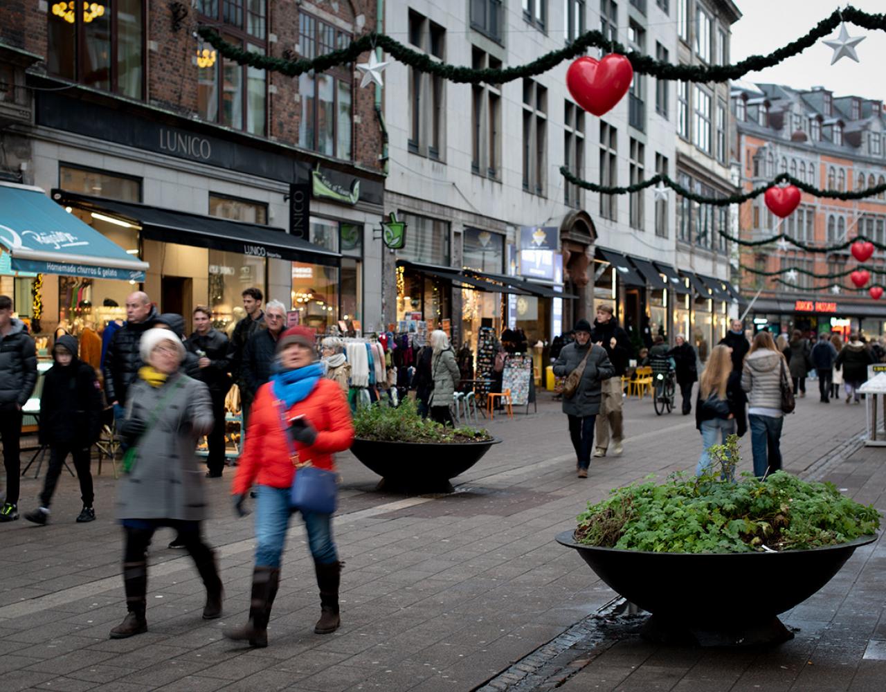 strøget, gågade, indre by
