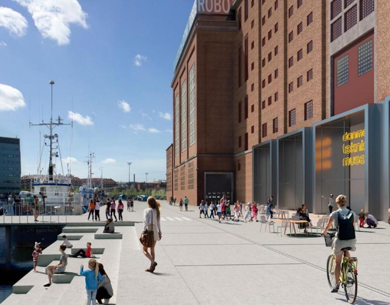 Svanemølleværket forplads Nordhavn Østerbro