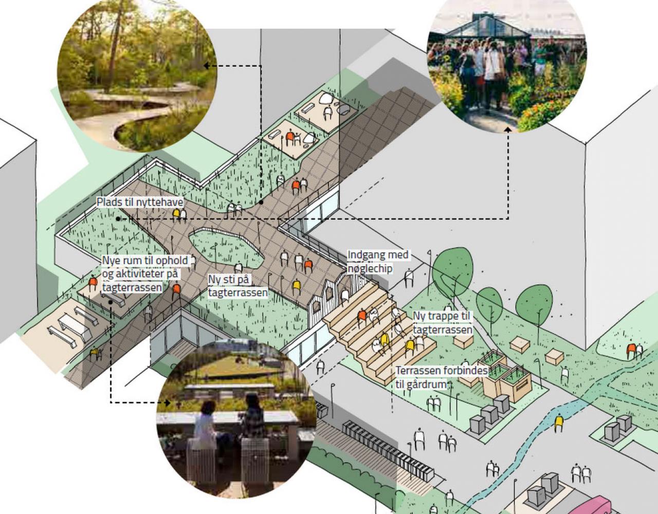 tagterasse øresundskollegiet