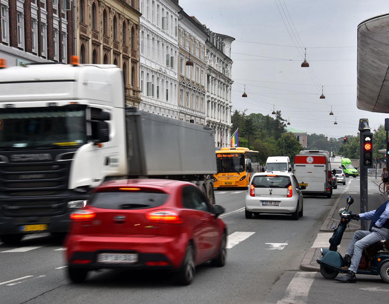 nørre voldgade trafik