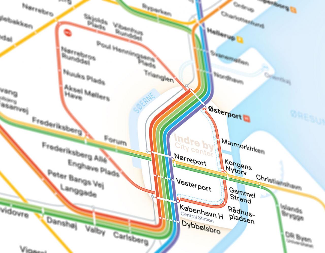 CPH transitmap