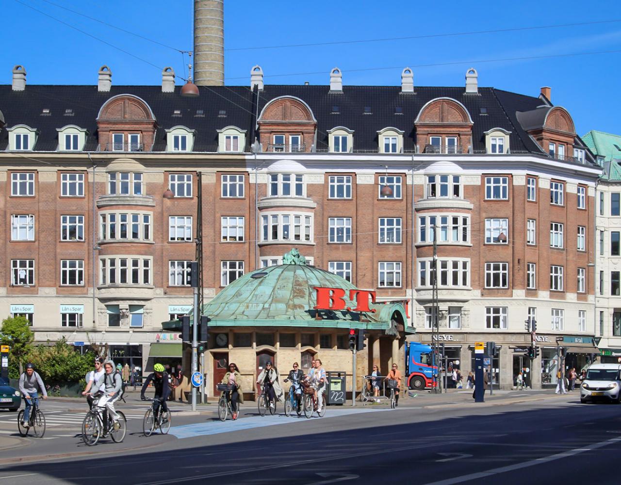 Trianglen, trafiksikkerhed, byrum, begrønning, trafikalt knudepunkt
