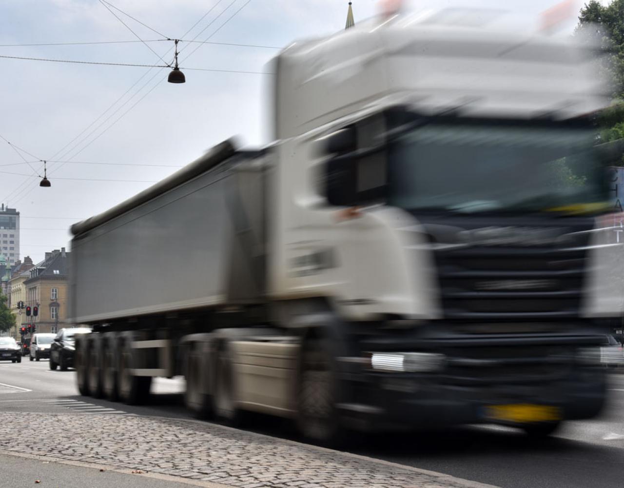 hc andersens boulevard københavn trafik lastbil