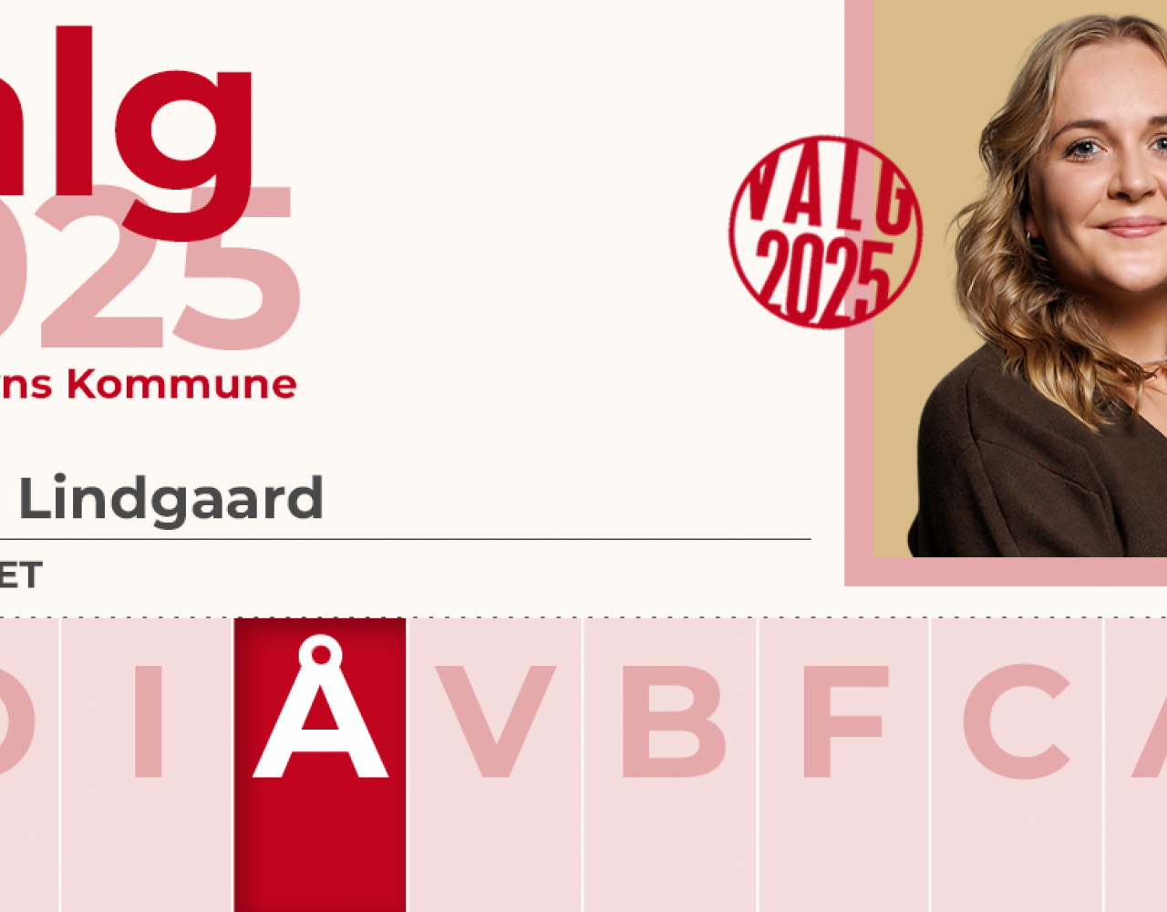 valgkort alternativet karoline lindegaard