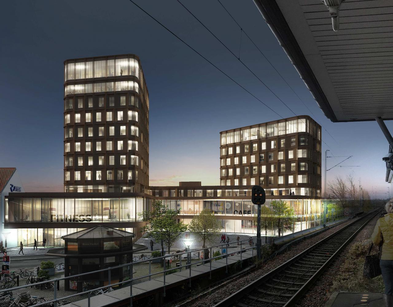 Vanløse station, v360, BE Arkitekter