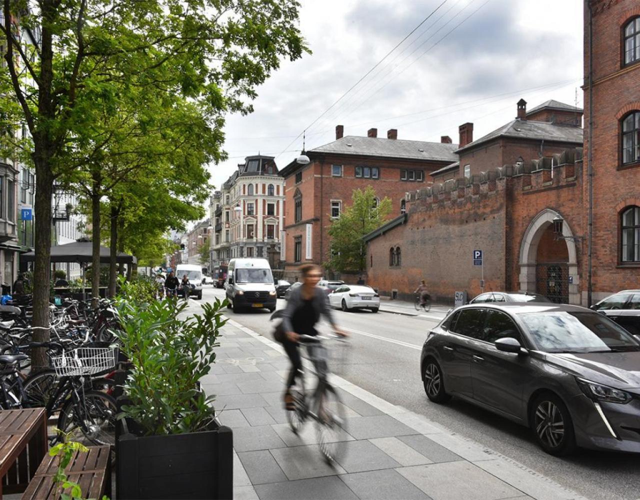 vester voldgade, cykelsti, vej