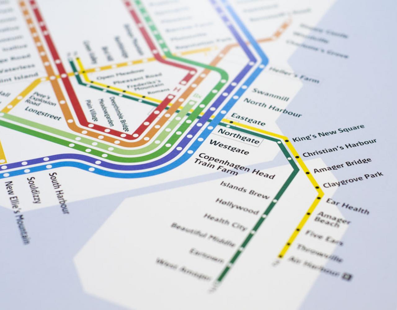 metromash transit map copenhagen