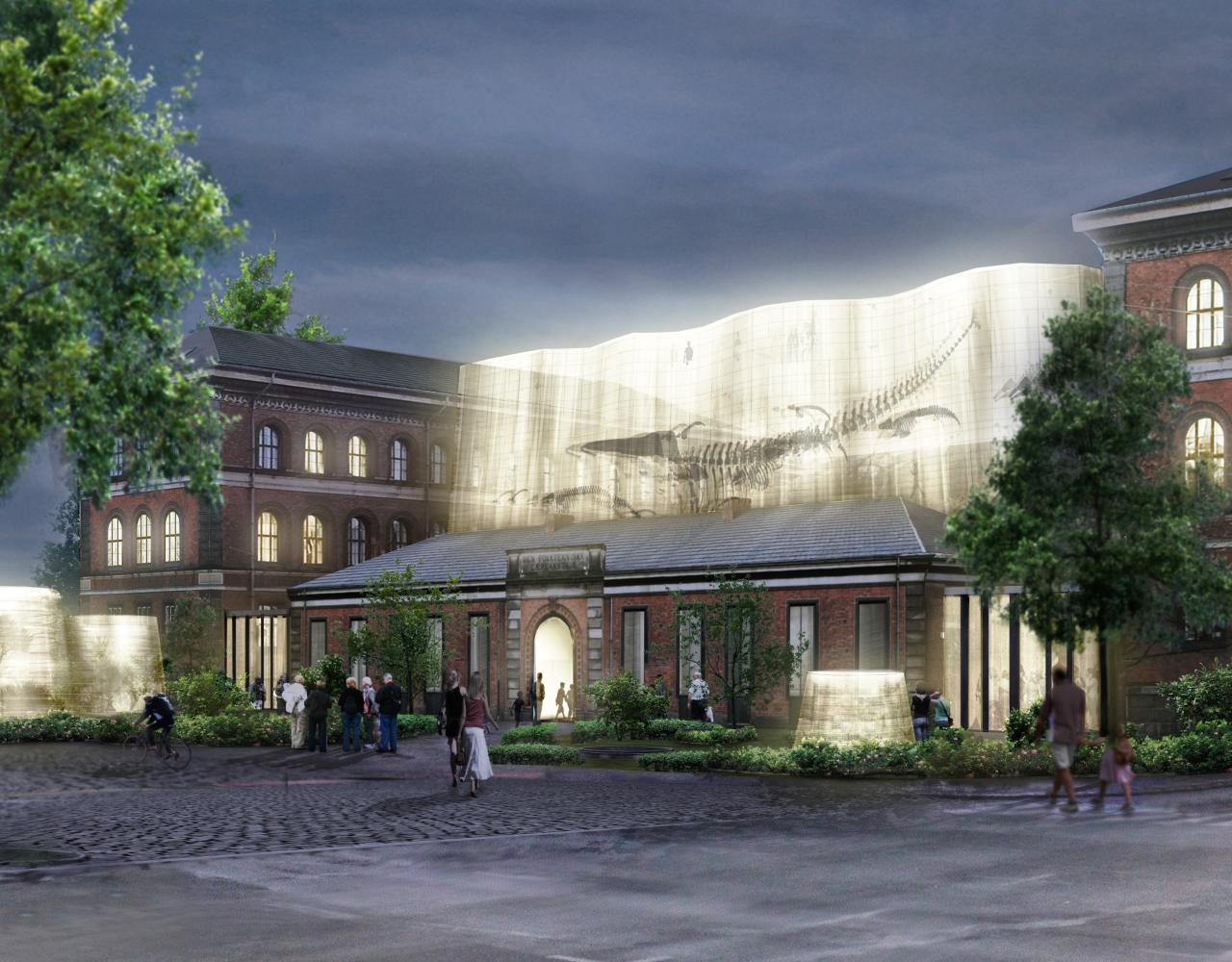 sølvgade indgang statens naturhistoriske museeum