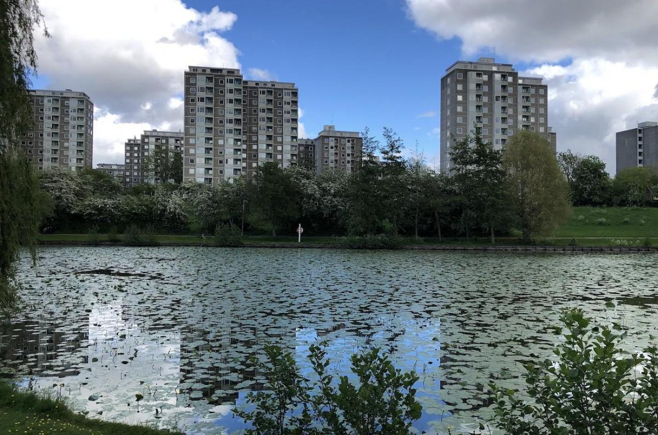 bellahøj, sø, boliger