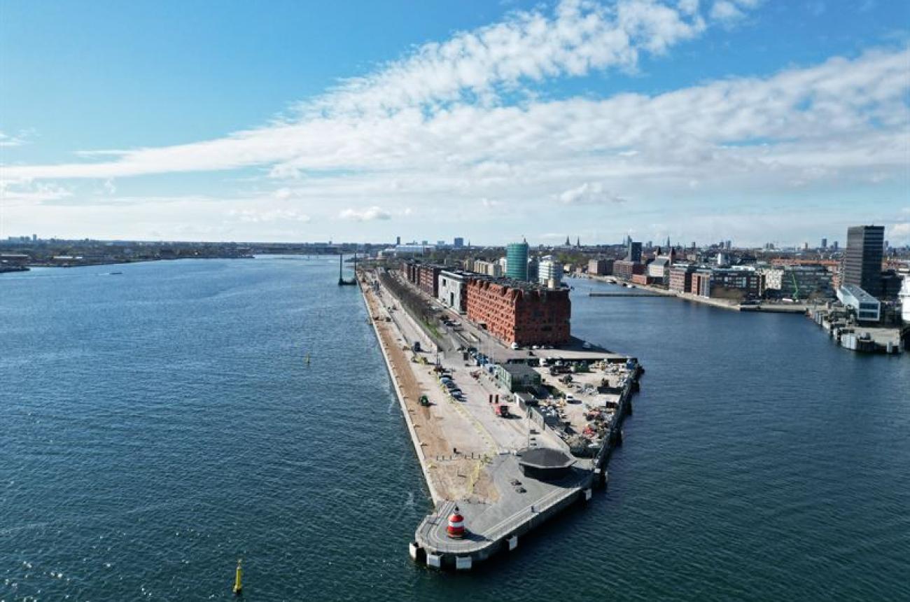 langelinie, luftfoto, københavns havn