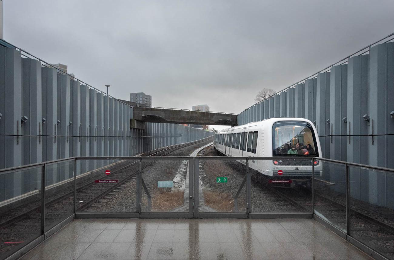 amager metrotog øresund station M2