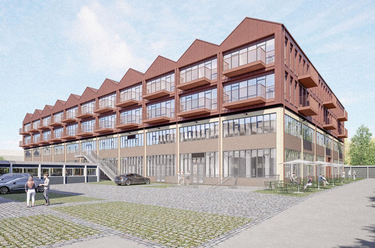 Arsenalet, Holmen, boliger