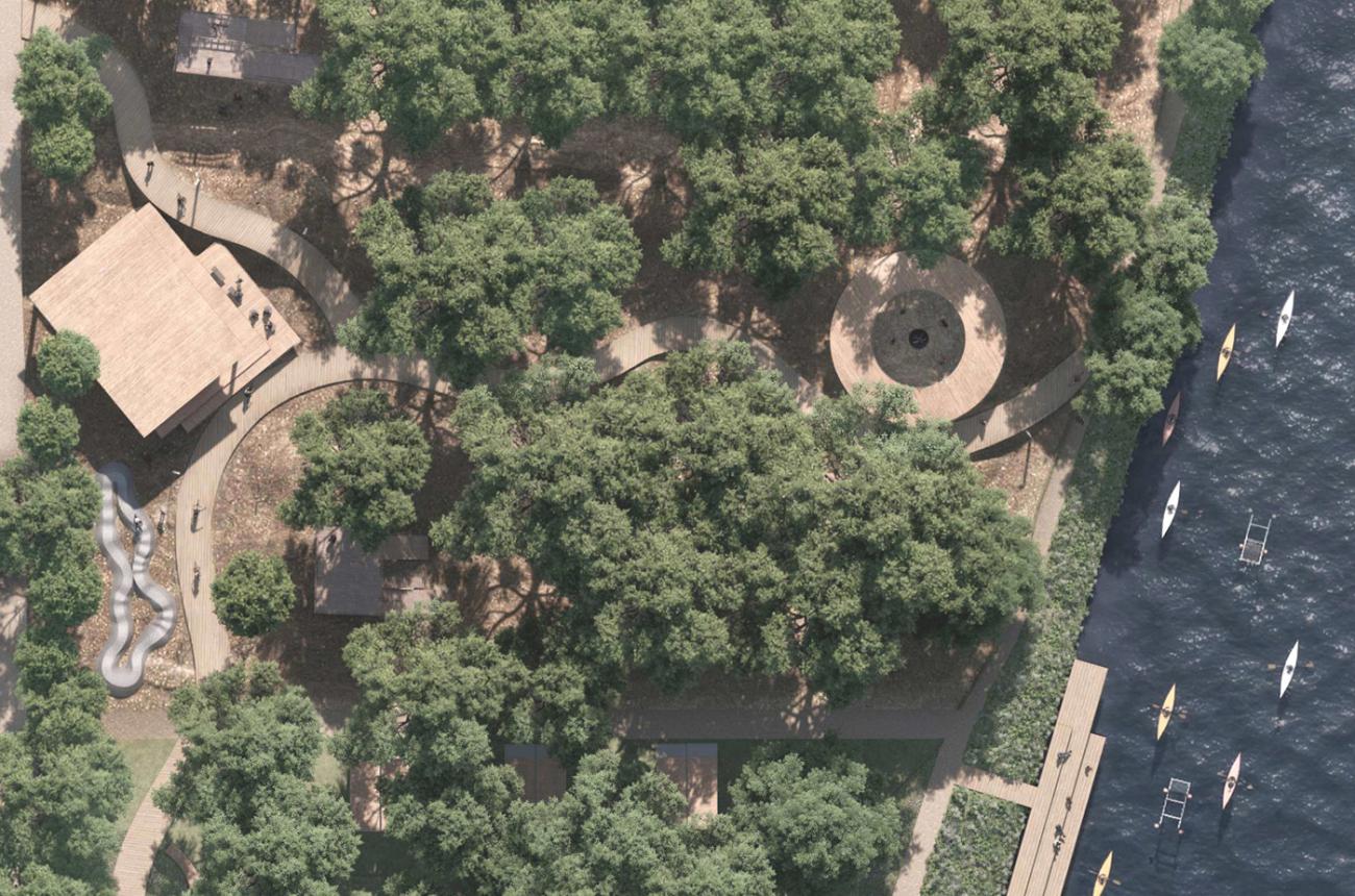 arsenaløen, visualisering, helhedsplan