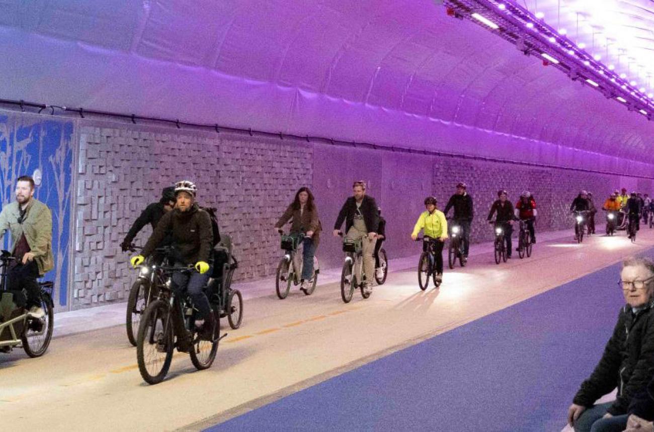 bergen cykeltunnel